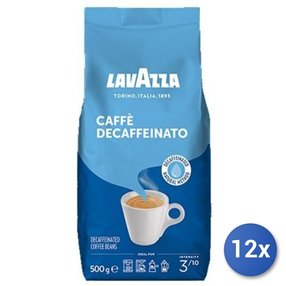 12X Multipack Lavazza Coffee 500 Grains Dek