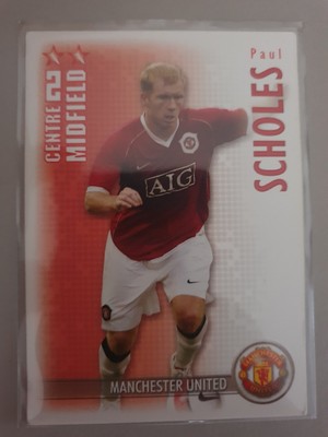 Paul Scholes - Manchester United Shoot Out 2006-7 Magic Box Int. TCG Karte
