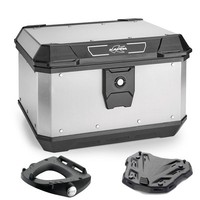 Kappa Kit KMX400A + Piastra FüR Suzuki Burgman 400 2018 2019 2020 40LT