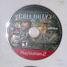 Call of Duty 3 [Special Edition] Playstation 2 Tested and Works