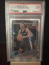 2023-24 Panini Donruss Optic - Rated Rookie Victor Wembanyama #225 Holo Prizm...