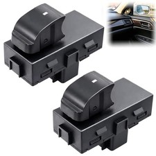 2PCS Passenger Window Switch for 2007-2013 Chevrolet Silverado GMC Sierra 2