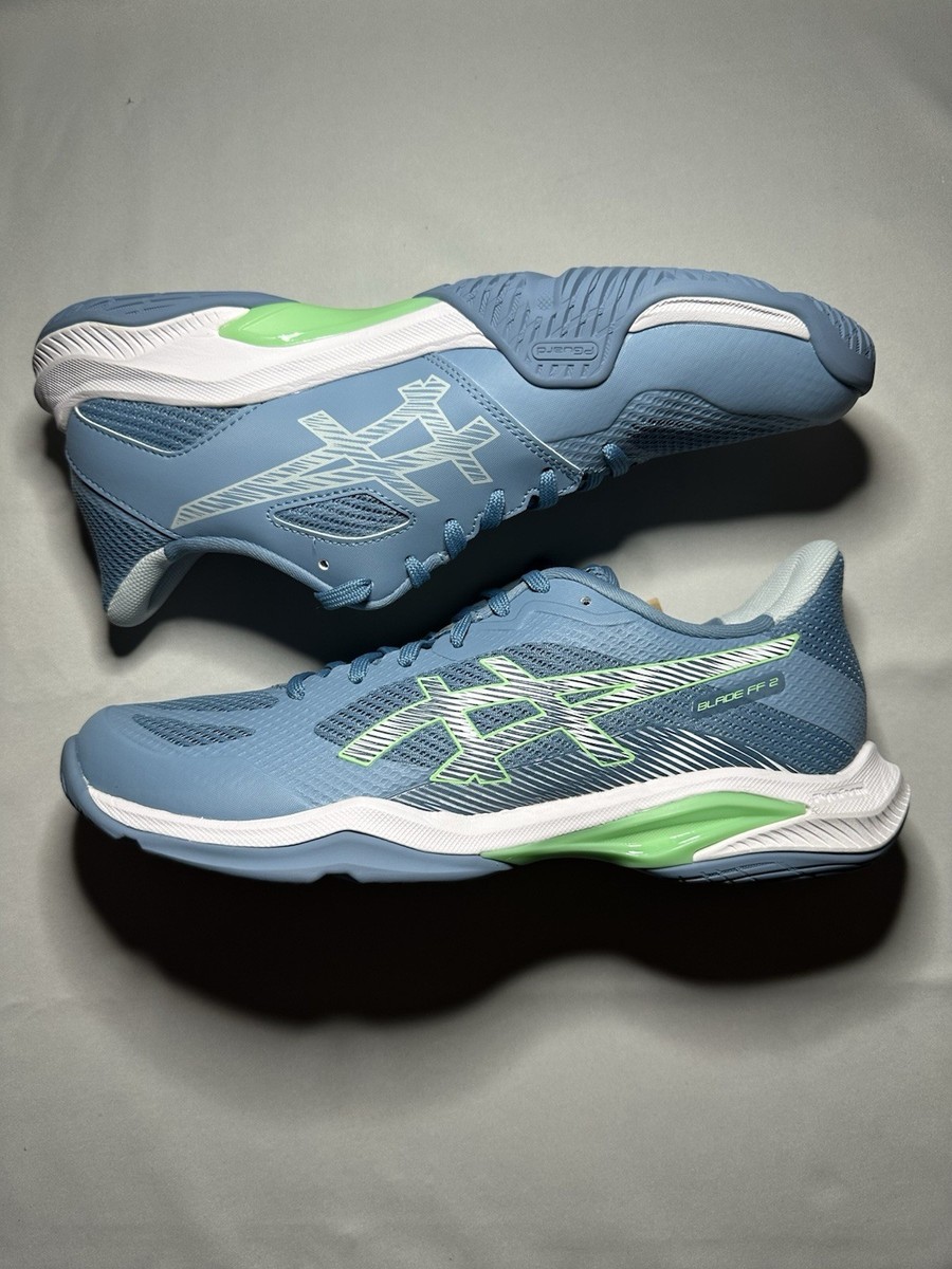ASICS Blade FF 2 Men's Tennis Shoes Medium Width Blue White Green