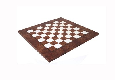 Italfama Handmade Wooden Chessboard Checkered 30x30 Cm, 3 Cm Squares