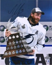 Victor Hedman Lightning 2020 Champs Signed 16