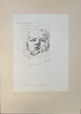 Michelangelo Pistoletto serigrafia contemporanea italiana firmata quotata 1980