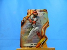 Jo Adell Bowman's Best 2021 Heat Wave Die Cut RC Rookie