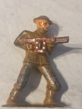 Barclay/Manoil Machine Gunner As Is Helmet 1q