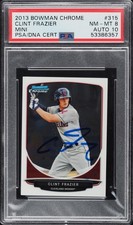 Clint Frazier Cleveland Indians Yankees 2013 Bowman Mini #315 PSA DNA Auto 10