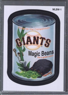 2016 Topps MLB Wacky Packages San Francisco Giants Magic Beans #MLBW-1