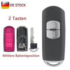 2 Tasten Schlüssel Gehäuse Ersatz Rohling für Mazda 2 3 6 CX-3 CX-5 CX-7 MX-5