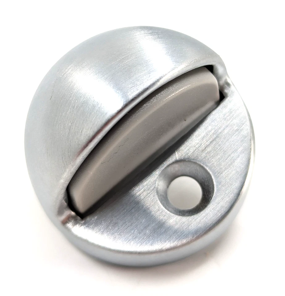 Rockwood 442 High Dome Floor Mount Türstopper für gewerbliche Türen, Satin Chrom - Bild 4 von 4