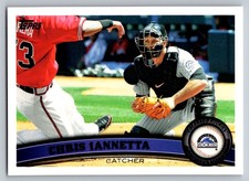 2011 Topps #560 Chris Iannetta Colorado Rockies