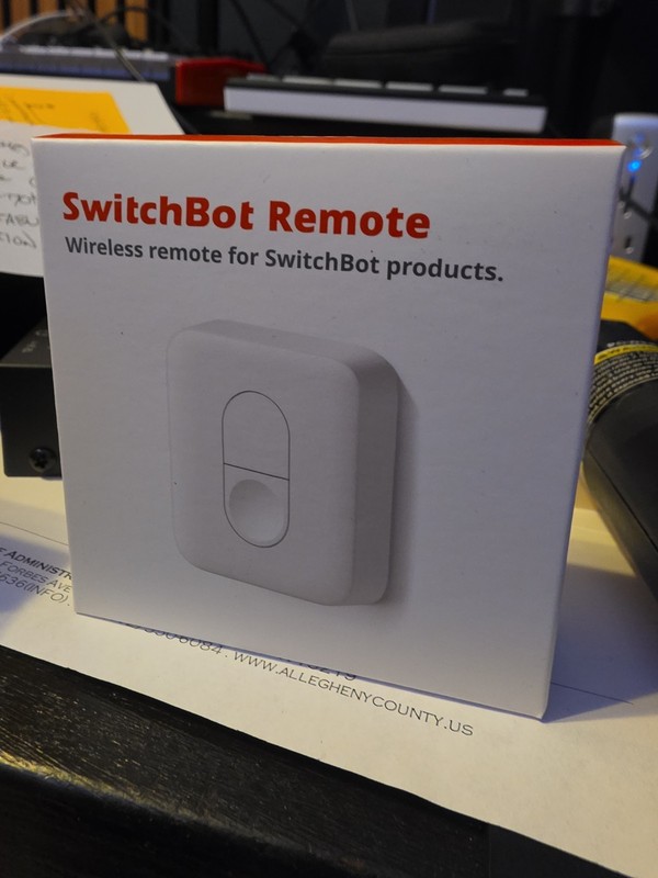 SwitchBot Remote Switch One Touch Button Bluetooth - New