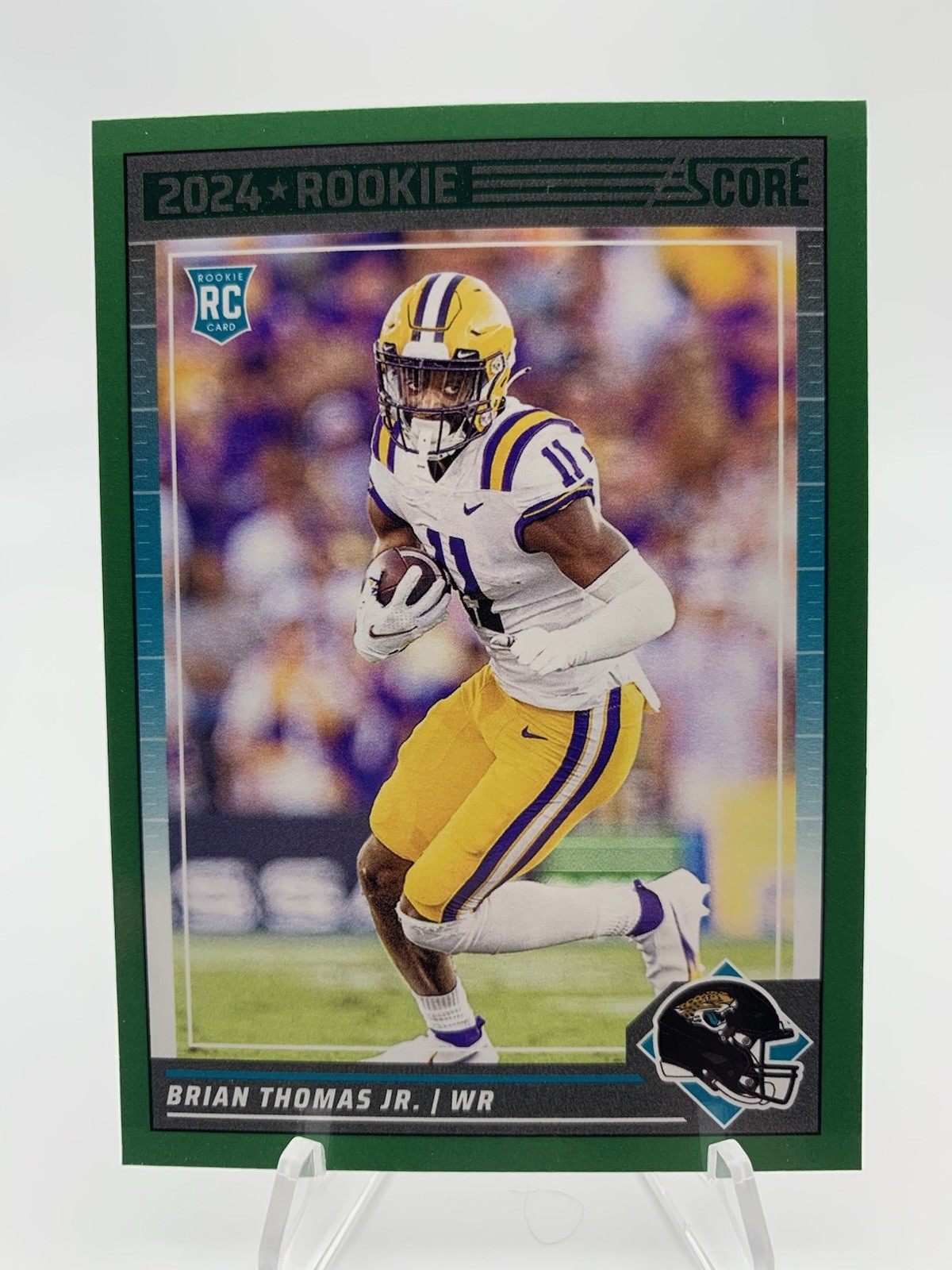 2024 Score - Rookies Brian Thomas Jr. #319 Green (RC) Jacksonville Jaguars LSU