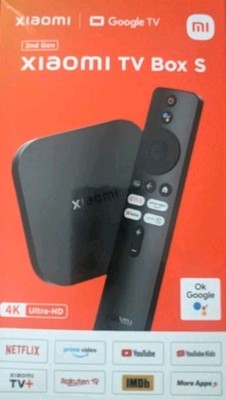 Xiaomi Mi Box S (EU Version) 4K Ultra HD Media Player Mit Google Assistentant