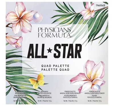 Physicians Formula All Star Quad-Palette, Make-up-Palette.  GRATIS P+P
