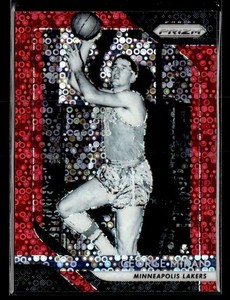 2018-19 Panini Prizm #285 George Mikan Prizms Fast Break Red #/125