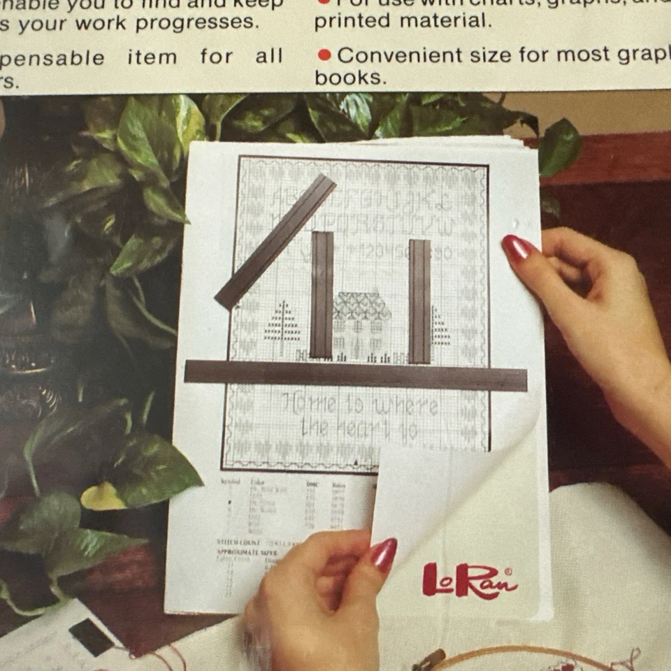 "Soporte para gráficos LoRan de 8""x10"" con tiras magnéticas (4) NUEVO SELLADO" Foto 3 de 4