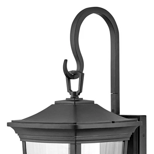 Hinkley Bromley 30"H Museum Black 3-Light Outdoor Wall Light - Picture 5 of 10