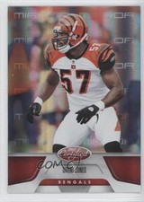 2011 Certified Mirror Red 101/250 Dhani Jones #30 xm0
