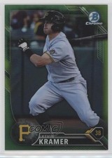 2016 Bowman Chrome Prospects Green Refractor 68/99 Kevin Kramer #BCP46 2u3