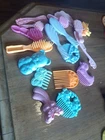 Mattel Barbie Doll Hair Brushes & Other Doll Comb Brush Vintage Ideal Pony  19