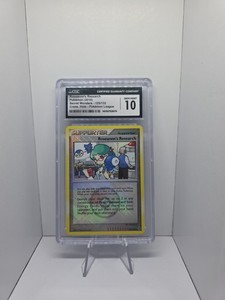 CGC 10 Roseanne's Research Crosshatch Holo Secret Wonders 2010 Pokemon #125