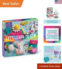 Let  s Learn to Sew   Mini Sewing Kit, Arts and Crafts, Art Supplies, Embroide...