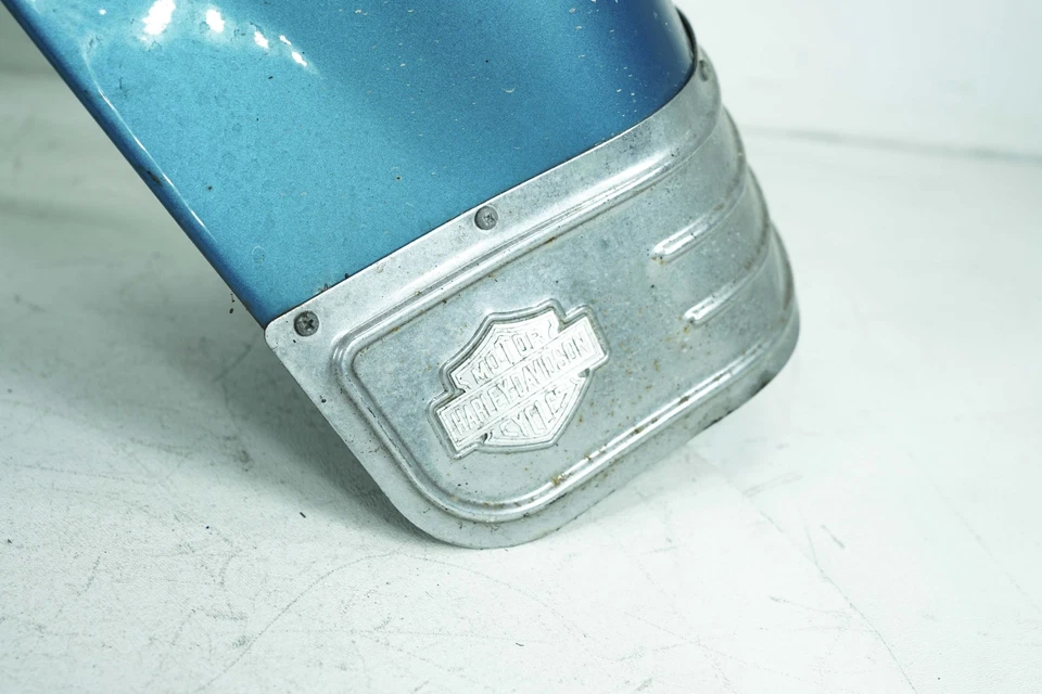 95 Harley Touring FLHR Road King OEM Front Wheel Fender Shell Panel BENT DENTED Foto 3 de 4