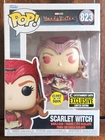Funko POP! Marvel's WandaVision SCARLET WITCH w/ Darkhold #823 GITD EE Exclusive