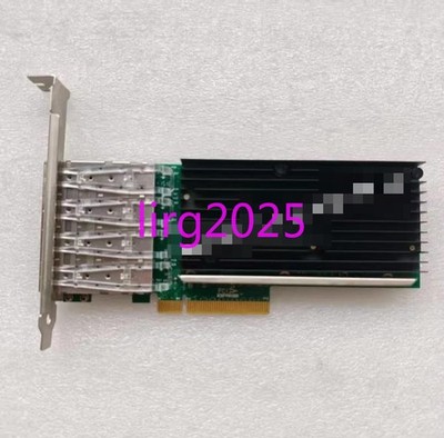1pc used LR-LINK PCIe x8 10G Quad-port Server Adapter LREC9804BF-4SFP+