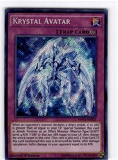 Yu-Gi-Oh 1st Edition Krystal Avatar Secret Rare #MVP1-ENS11