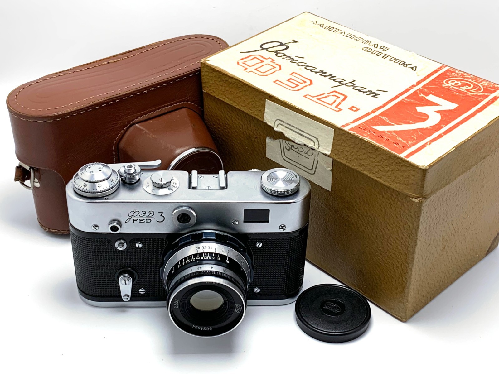 FED 3 vintage camera equipment - eBay listing photo 2