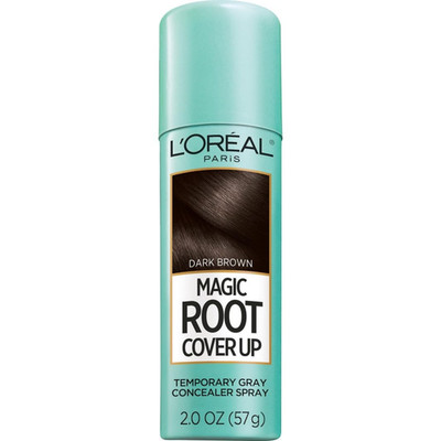 L'Oreal Root Cover Up Spray Dark Brown   Temporary Gray Concealer