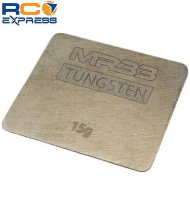 Schumacher Racing MR33 Tungsten Weight - 26 x 31.5 x 1-MR33-TW-15GF