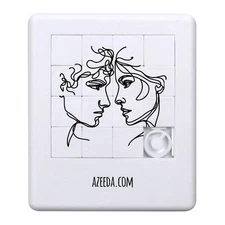 'Lovers Portrait Doodle' Sliding Puzzle (PZ00037545)