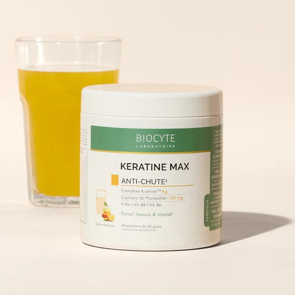 Biocyte Keratine Max Anti-Chute résout le problème des cheveux cassants