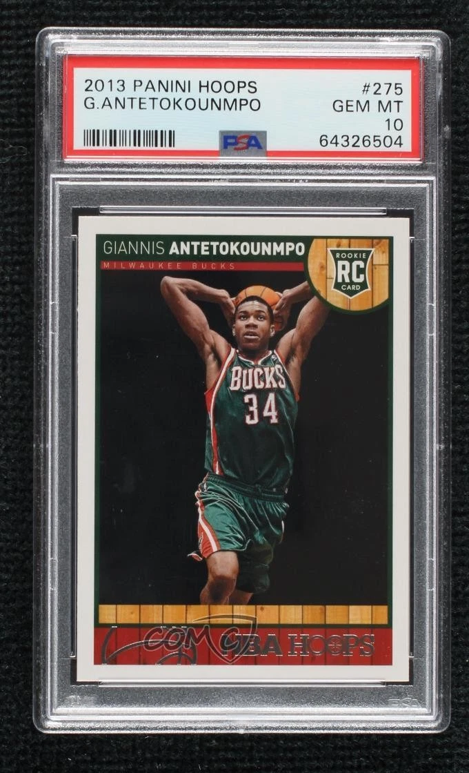 Giannis Antetokounmpo 10 Graded Basketball Rookie Sports Trading