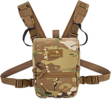 Gear Enclosed Binocular Pack   Bino Chest Harness Built for Hunting  Outdoor Ad
