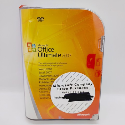 #ad #ad Microsoft Office Ultimate 2007 DVD Full Version Word Excel Powerpoint SEALED BOX $79.99