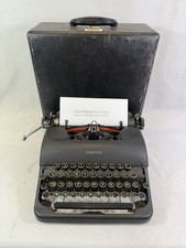 Machine à écrire Smith Corona Standard Speedline Entièrement Révisée Années 1941