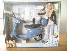 VINTAGE Mattel My Scene Blue Vespa Scooter