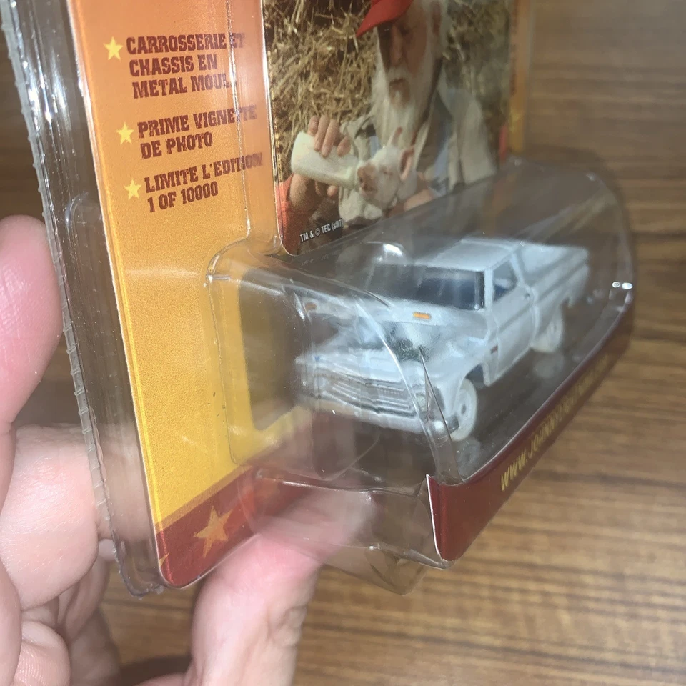 Johnny Lightning Dukes Of Hazzard Uncle Jesse's Chevy Pickup. White Lightning.  - Image 3 of 4