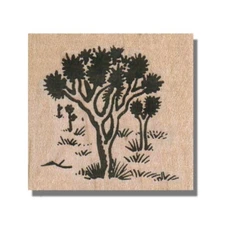 Rubber Stamp, JOSHUA TREES, Nature, Landscape,Travel,Sand,Tree,Desert,California