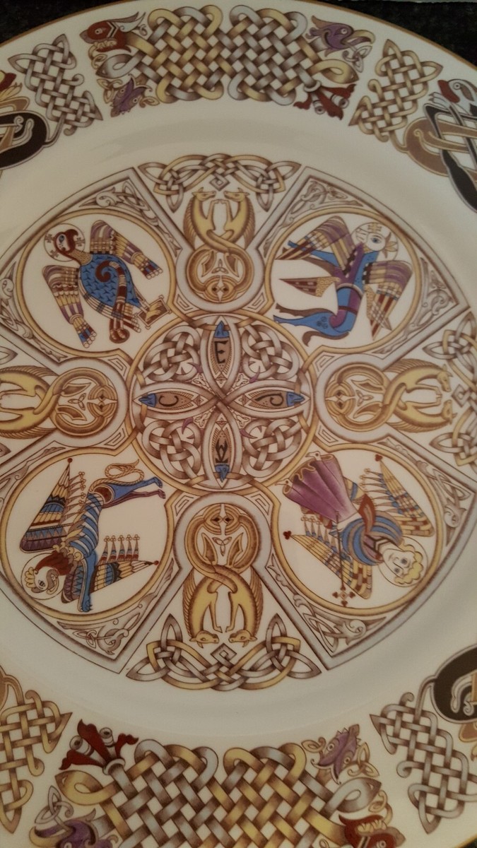 Spode Celtic 購入 Plates The Kells Plate スポード Vintage Spode