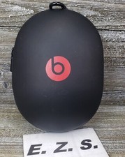 Beats Dr. Dre Headphone Genuine Hard Black Red Carrying Case