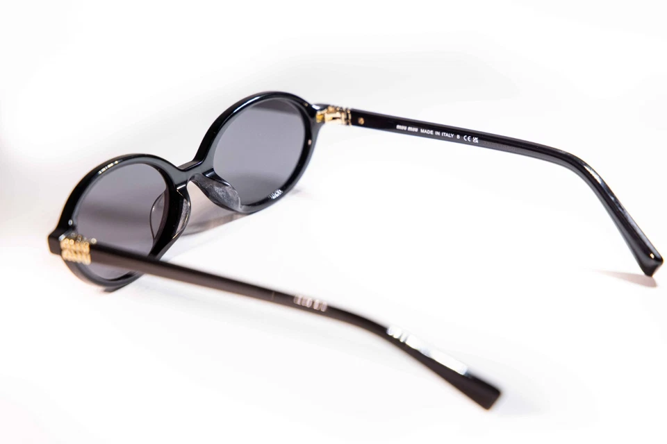 NUEVO Gafas de sol Miu Miu 04ZS 1AB5S0 negras 100 % AUTÉNTICAS Foto 4 de 4