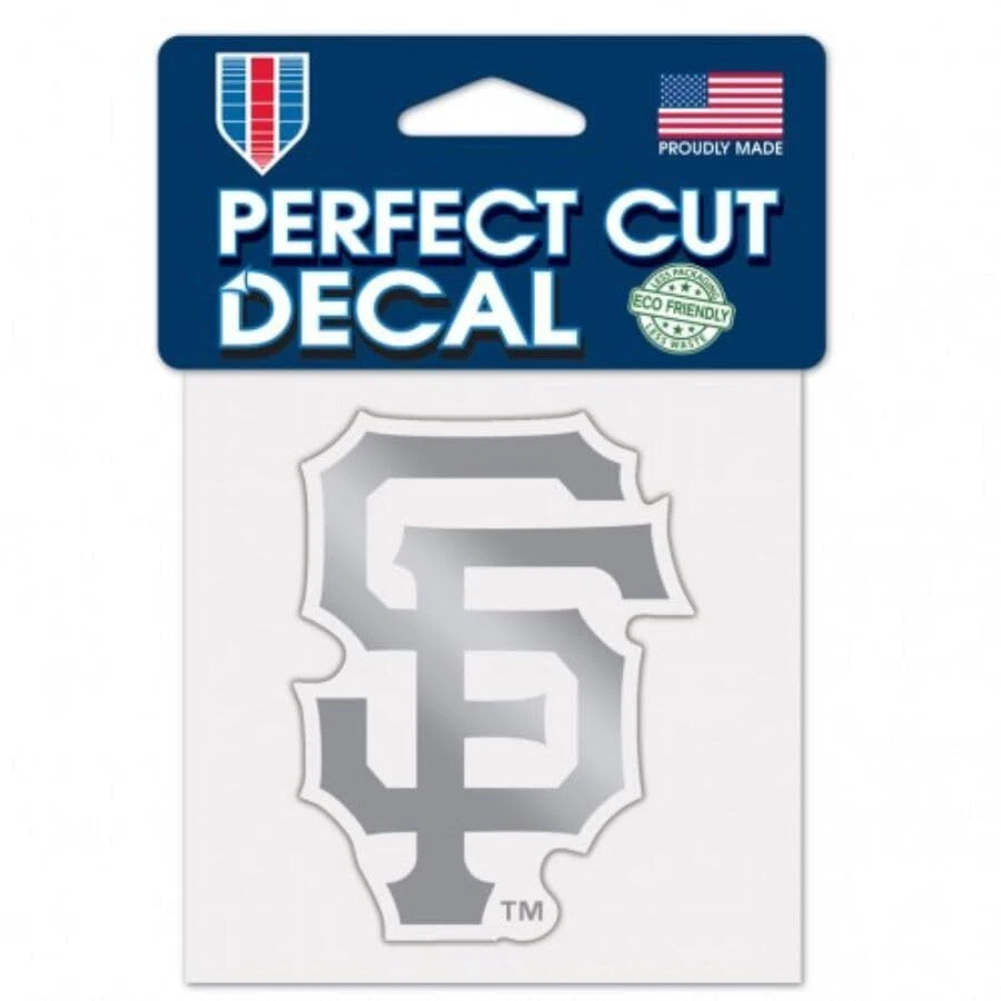 Adesivo WinCraft MLB San Francisco Giants Reflective Perfect Cut aprox 6" x 6" - Imagem 2 de 2