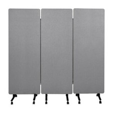 Partition Room Dividers 3 Panel Folding Privacy Screen 6Ft Portable Wall Divider